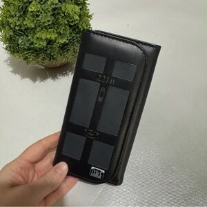 Sherlock’e Holmes 221 B Baker Street Tri Fold Wallet‎ Detective Classic Bookworm